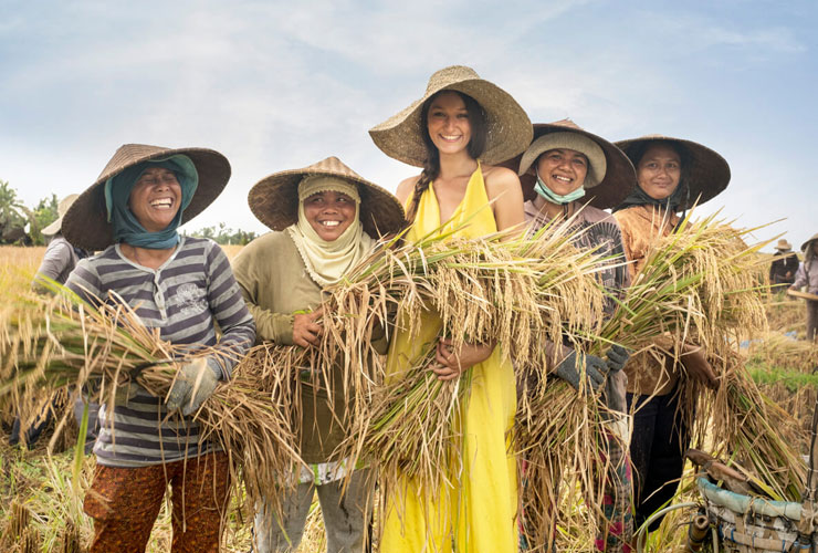 リゾート内でできる農作業体験