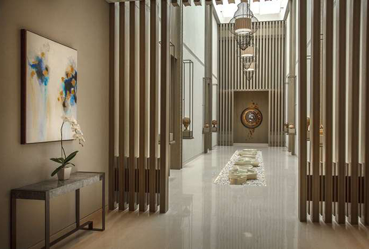 ホテルの品のあるインテリア