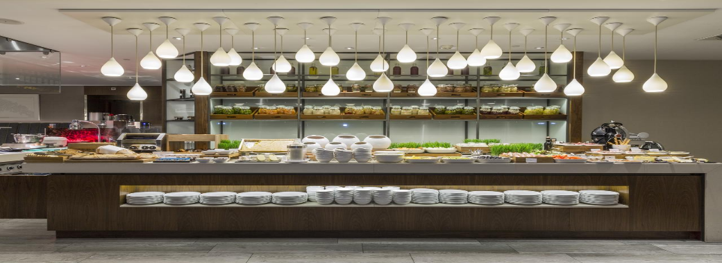 朝食ビュッフェ