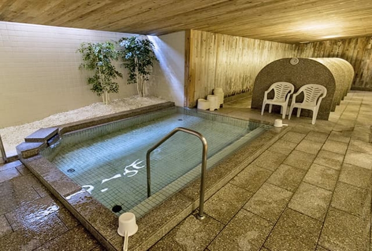 ミストサウナ付き浴場