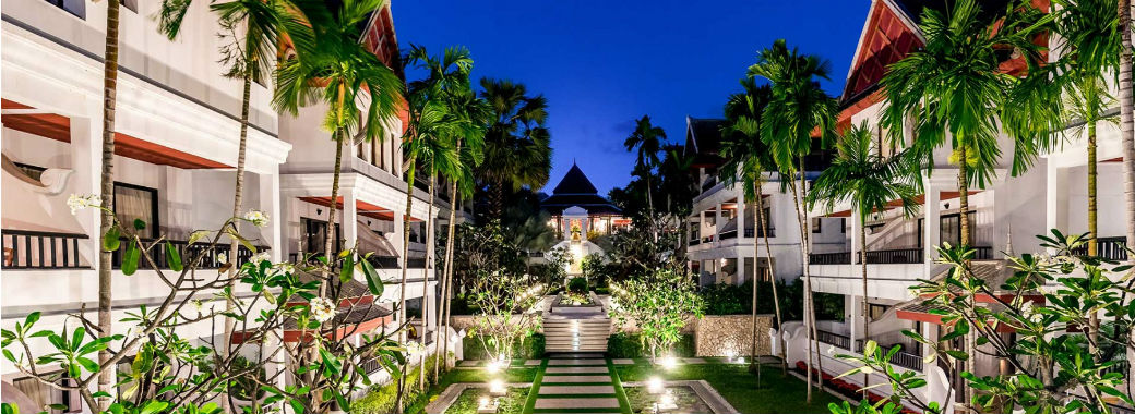 ホテルの概観。