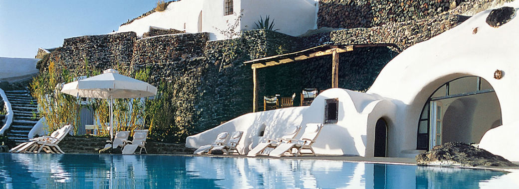 伝統的な洞窟ホテルです。