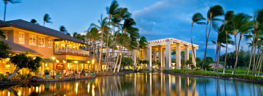 ワイルア湾を目前に、25万平米にわたって広がる広大な敷地