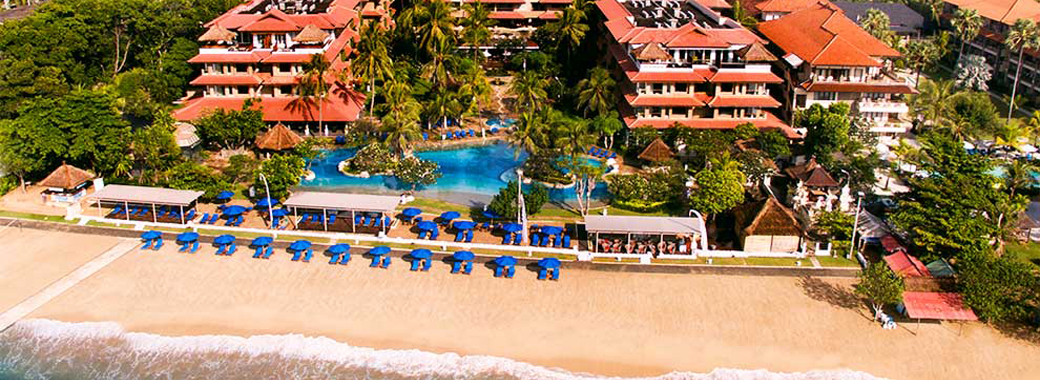 ホテル ニッコー バリ べノア ビーチ全景