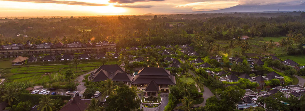 デサ ヴィセサ ウブド全景