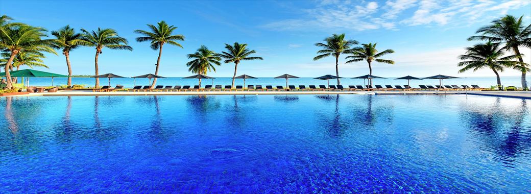 インフィニティプールからの景色