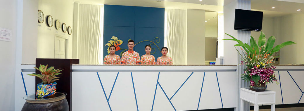 レセプションの様子