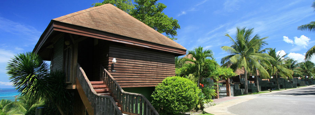 フィリピンらしい客室棟