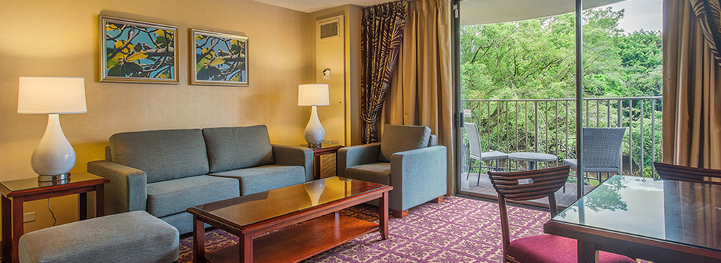 落ち着いた内装