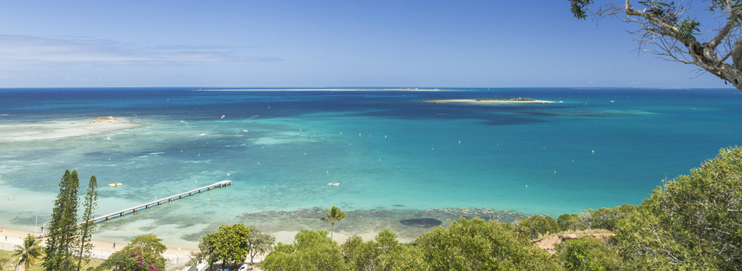 アンスバタ湾の眺め