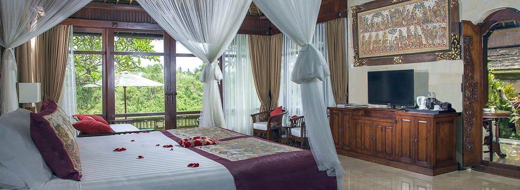 ヴィラのベッドルーム