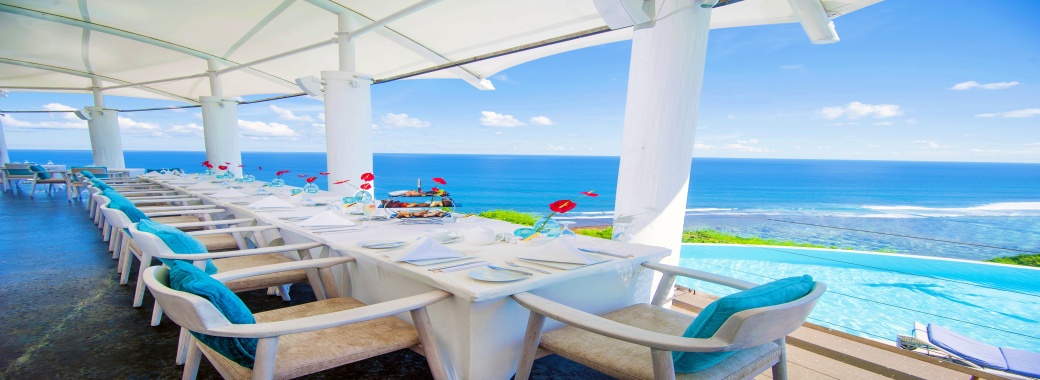 地中海風なレストラン