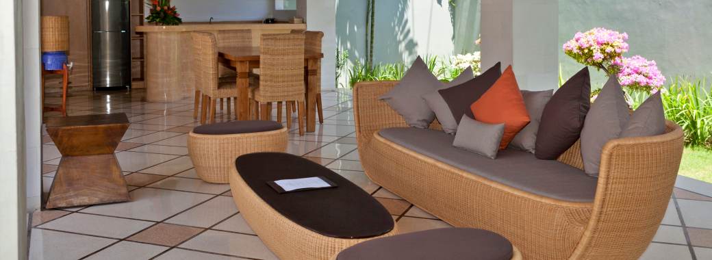 シンプルモダンなデザインのリビング