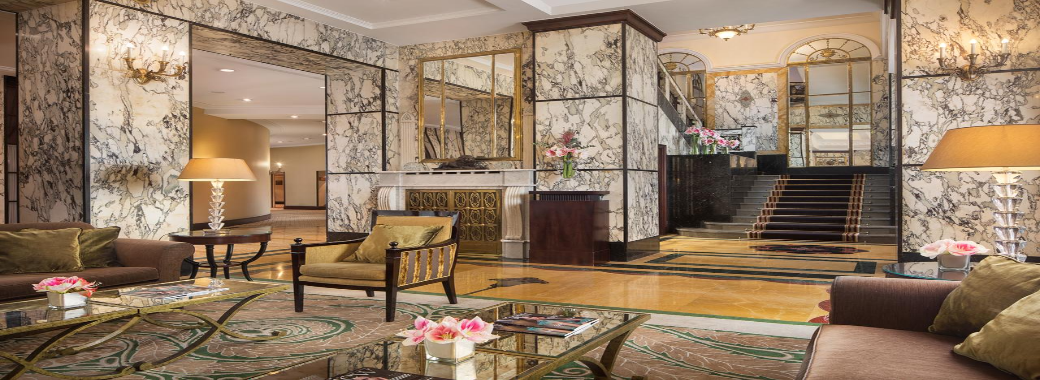 高級感漂うロビー