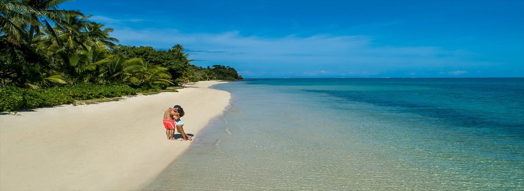 ホワイトサンドビーチの美しい海