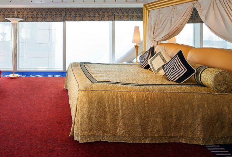 パノラミックワンベッドルームスイート内装