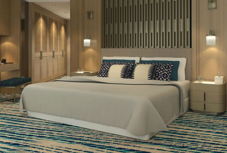 オーシャンデラックスバルコニー内観