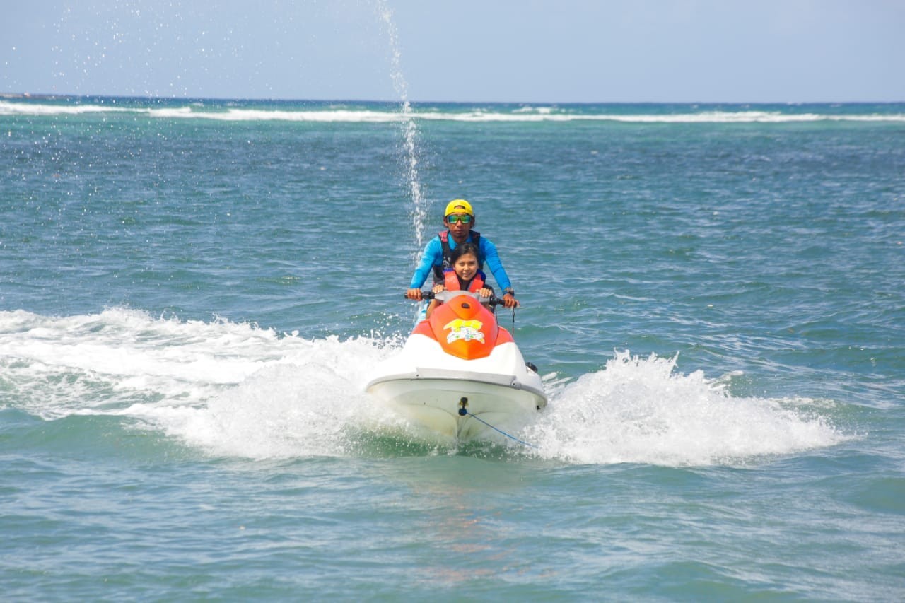 バリ　マリンアクティビティ　ジェットスキー