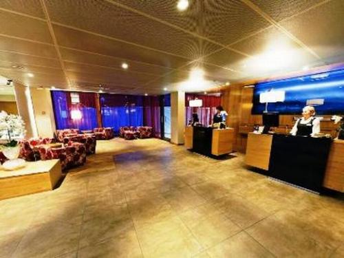 トロムソ:Radisson Blu Hotel Tromso ロビー