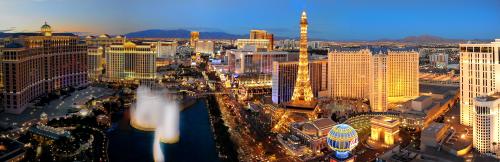 ラスベガスの美しい夜景（イメージ）　©Las Vegas News Bureau
