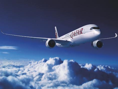 羽田線は7月から最新鋭機材A350が就航／カタール航空