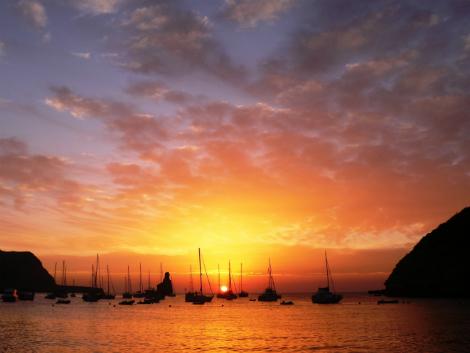 ◇◎イビサ島：夕景