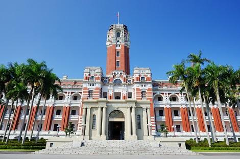 台北:重要文化財にも指定されている台湾総統府