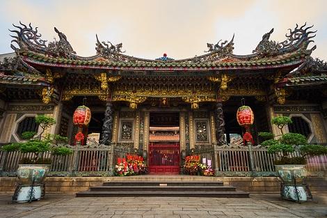 台北:台北最古の仏教寺院 龍山寺