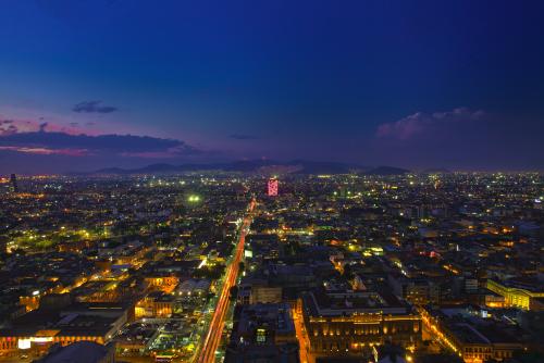 メキシコシティの夜景