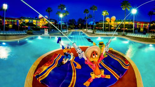 ディズニー・オールスター・ミュージック・リゾート(プール) ©Disney