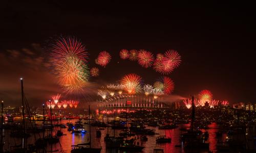 シドニー年末カウントダウン(イメージ)