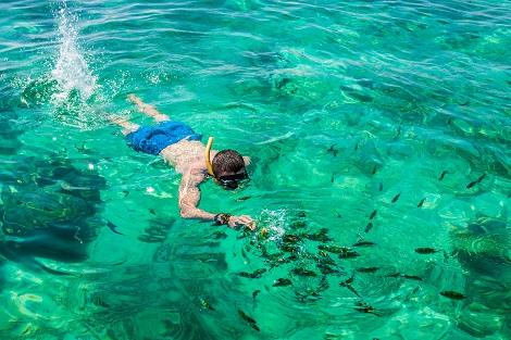 ピピ島:シュノーケリング