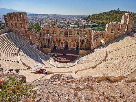 ◇◎アテネ：アクロポリスにある古代劇場