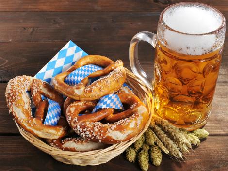 ◇ドイツ：名物のビールとプレッツェル