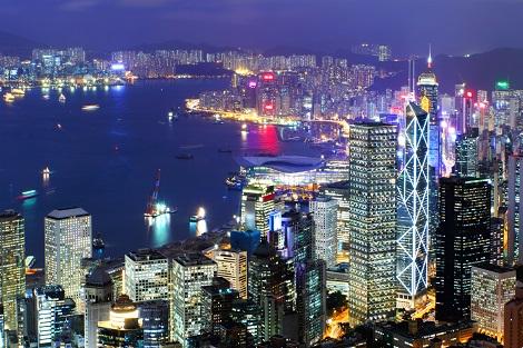 香港:夜景