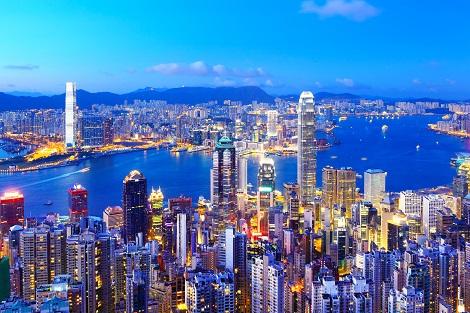香港:夜景