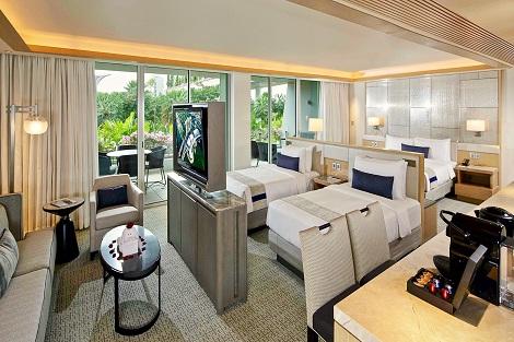 シンガポール:マリーナベイサンズ Family Studio 客室一例/提供:Marina Bay Sands