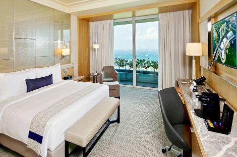 シンガポール:マリーナベイサンズ Club Room Garden View 客室一例/提供:Marina Bay Sands