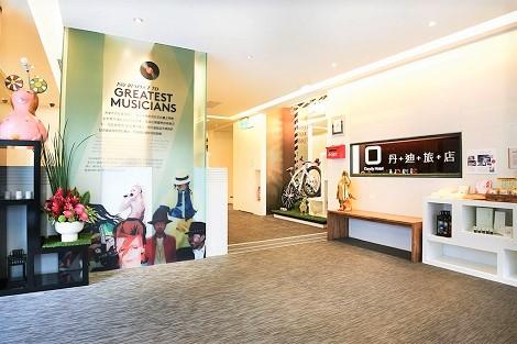 台北:ダンディ ホテル 天津店 ロビー