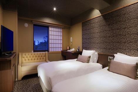 湯の川温泉:ホテル万惣 客室一例(ホテル万惣公式ホームページより)