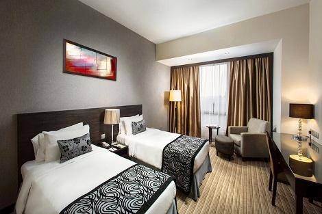 シンガポール：ペニンシュラ エクセルシオール ホテル 客室一例
