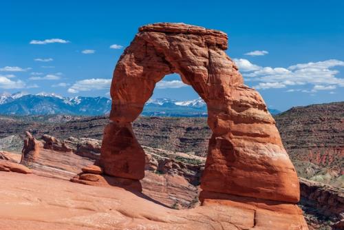 ユタ州のシンボルにもなっているデリケートアーチ