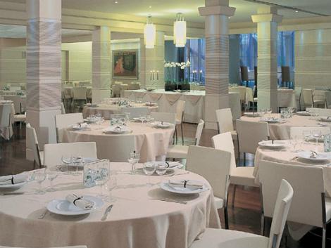 フィレンツェ:ホテル ロンドラ レストラン