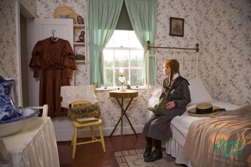 グリーンゲイブルズの可愛らしいアンの部屋　©Tourism PEI ・John Sylvester