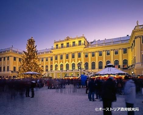 ◇ウィーン：冬のシェーンブルン宮殿