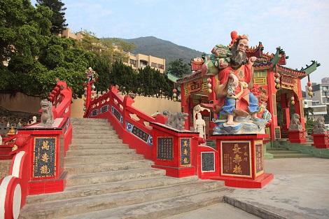 香港:レパルスベイの天后廟