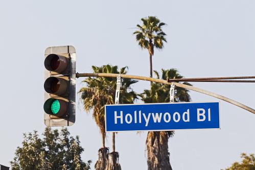 映画の街、ハリウッド（ロサンゼルス）