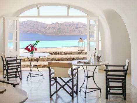 サントリーニ島：ペリヴォラス レストラン