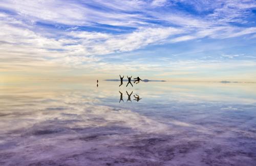 天空の鏡・ウユニ塩湖
