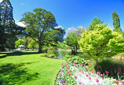 クイーンズタウンの植物庭園